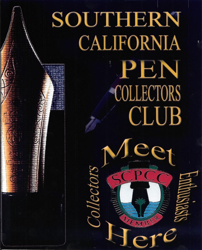 Contact Us Southern California Pen Collectors Club